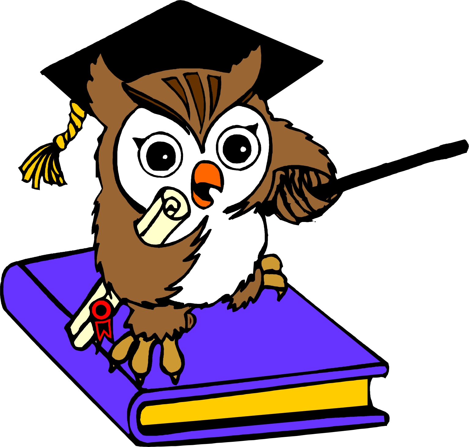Cartoon Owl Pictures For Kids - Clipart library