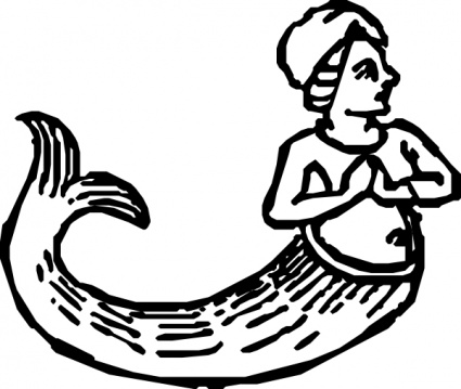 Gallery For  Mermaid Tail Clipart