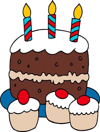 Birthday Cupcakes Clipart - Clipart library
