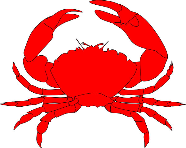 Crab Clipart Black And White | Clipart library - Free Clipart Images