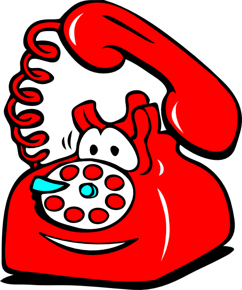 Fun Telephone clip art - vector clip art online, royalty free 