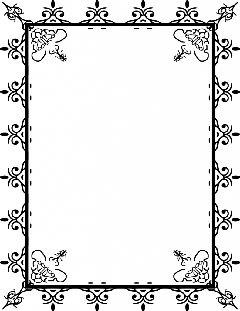 free clipart border frames