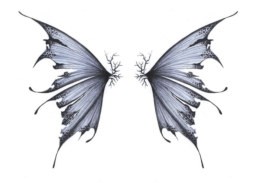 dark fairy wings