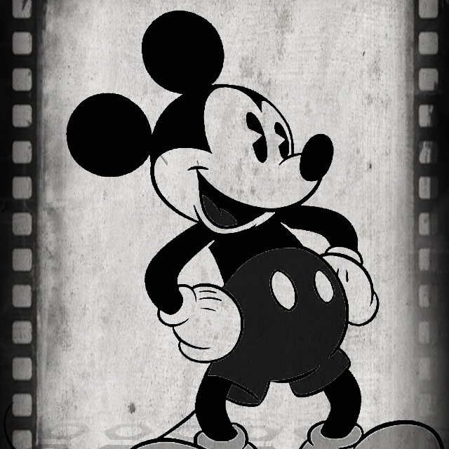 Mickey Mouse in black  white | Mickey Mouse ? y sus amigos 