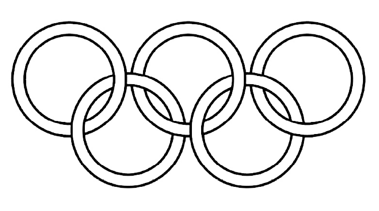 olympic ring clipart free - photo #32