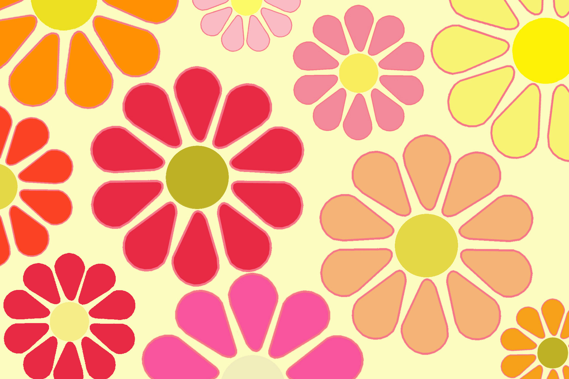 free clipart flower power - photo #36