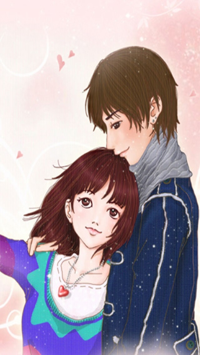 Cute Couple Cartoon Wallpaper Iphone Wallpapers Cartoon Iphone