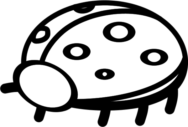 Free Ladybird Outline, Download Free Ladybird Outline png images, Free