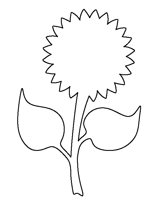 free-sunflower-template-download-free-sunflower-template-png-images