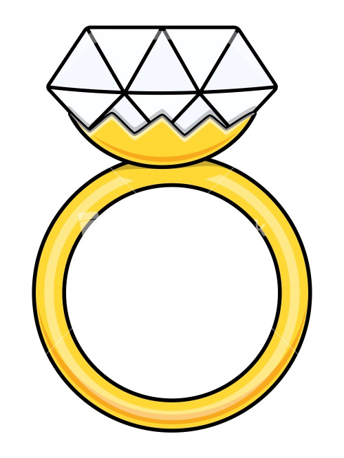 free diamond ring clipart - photo #33