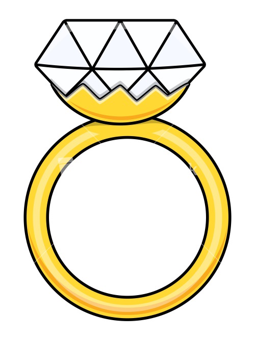 diamond ring cartoon - Clip Art Library