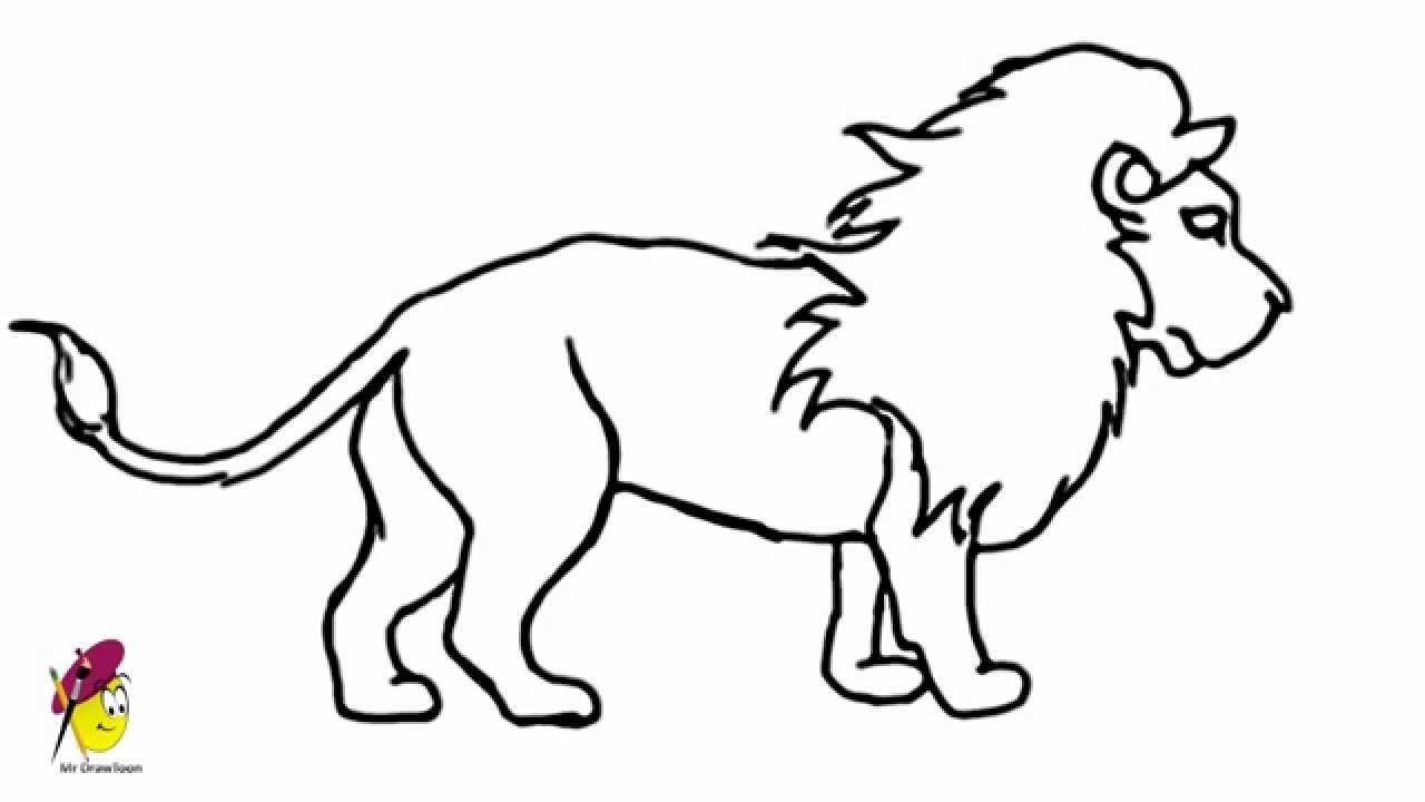 Free How To Draw A Lion Step By Step, Download Free How To Draw A Lion