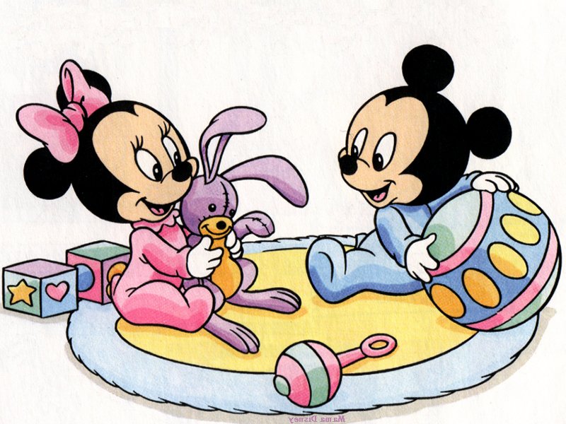 Wallpapers Minnie Baby With Motive Cartoons Mickey In Hd Quality 