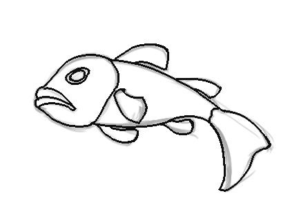 How To Draw A Fish | KalaaLog