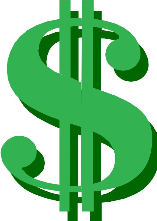 clipart of money signs - photo #6