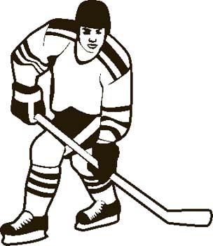 Engraving Creations - Clipart - Hockey