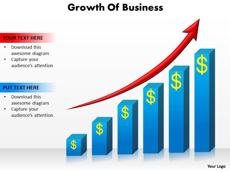growth of business graph  