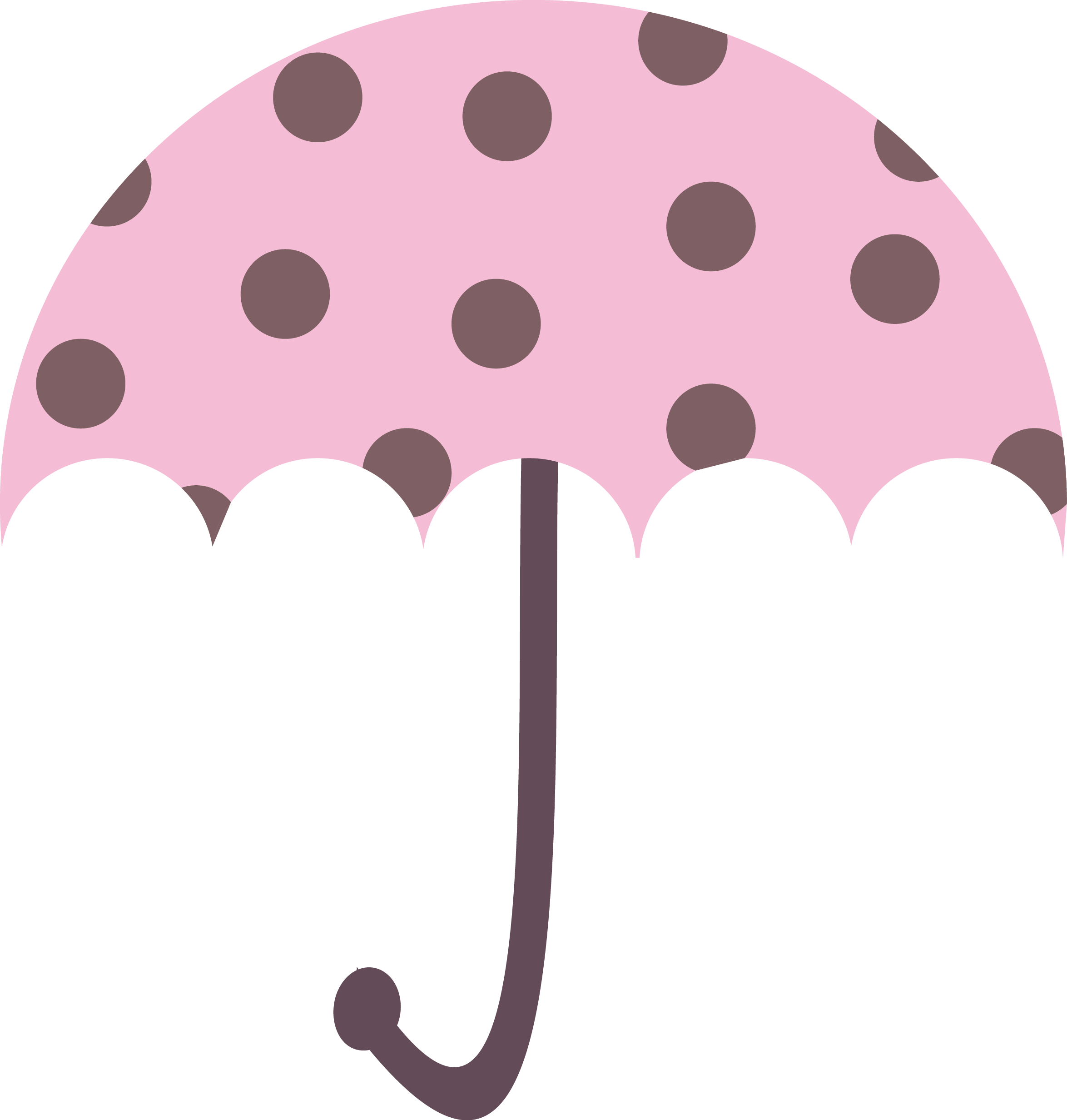 Umbrella image - vector clip art online, royalty free  public domain