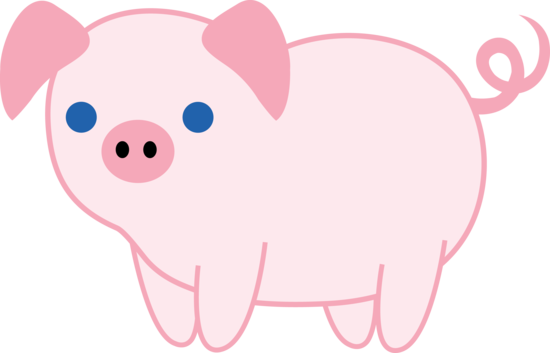 pink pigs cartoon