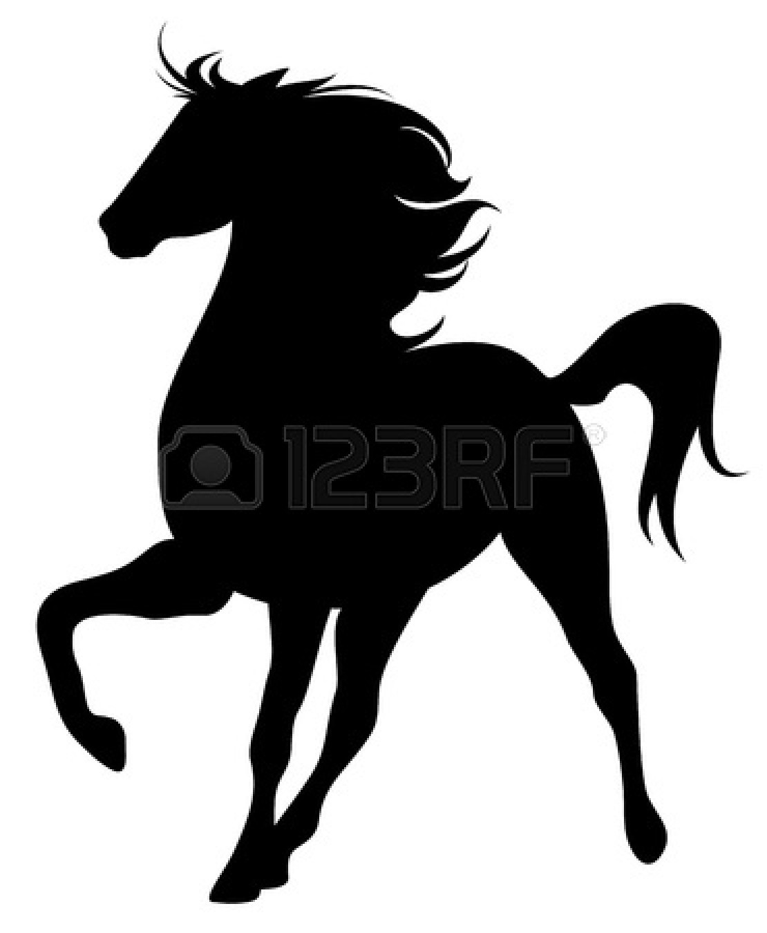 Running Horse Outline | Clipart library - Free Clipart Images