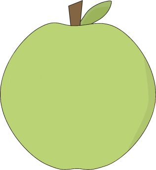 Green Apple Clip Art - Green Apple Image