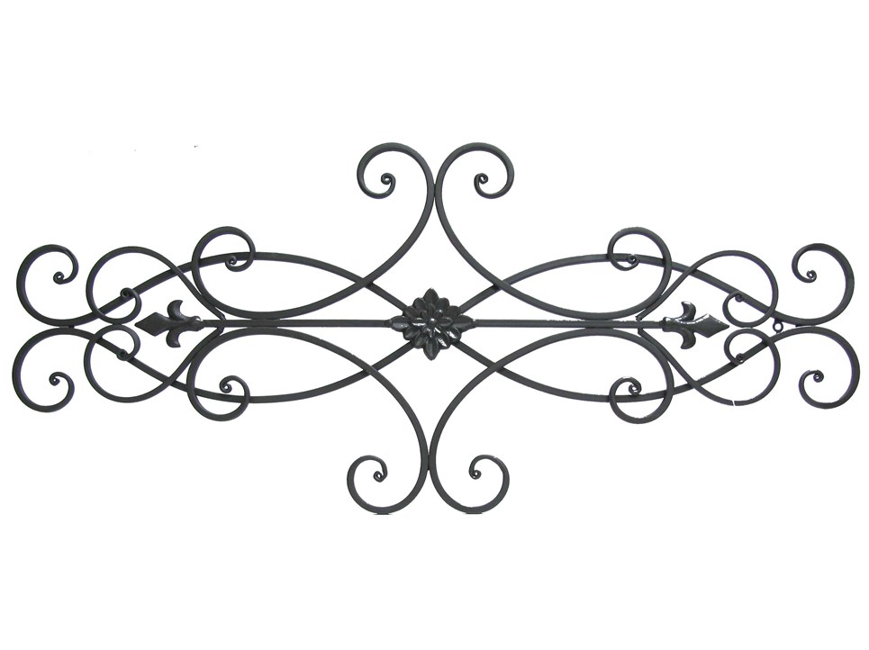 Brown Scroll Metal Wall Decor with Floral Center | Shop Hobby Lobby