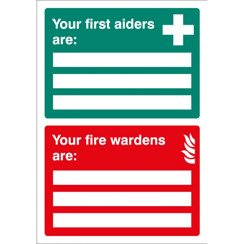 gewerbliche-schilder-verkehrsregelung-fire-warden-for-this-department-is-safety-sign