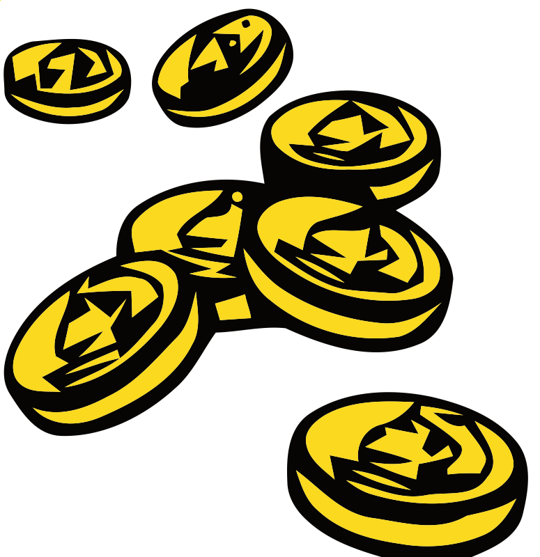 Gold Coins Clipart