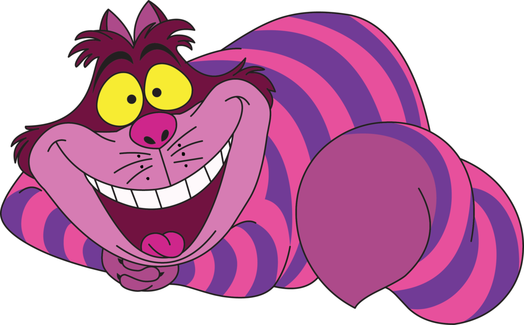 Cheshire Cat Standing by FetchingMedia on Clipart library