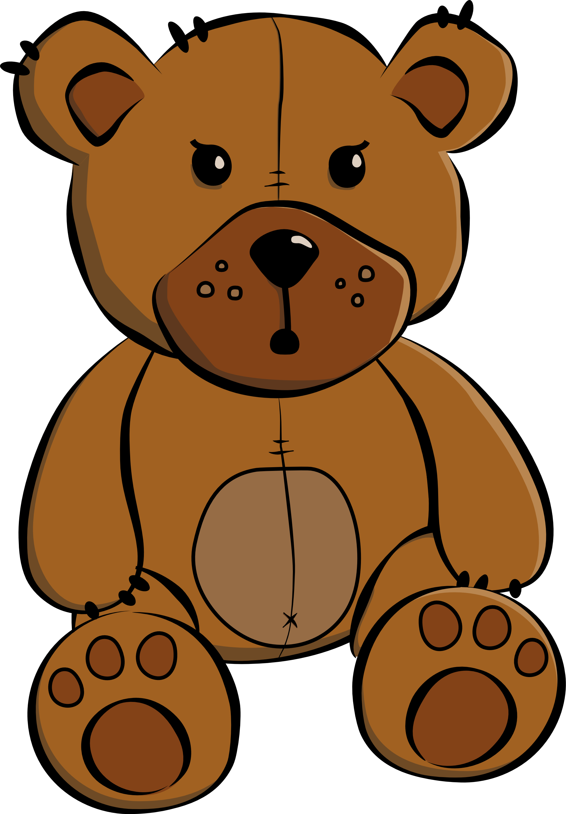 Cartoon Teddy Bears - Clipart library