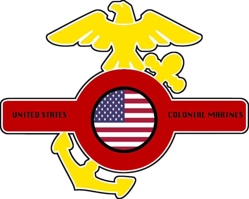 REQ: United States Colonial Marines logo by GeneralHelghast on 