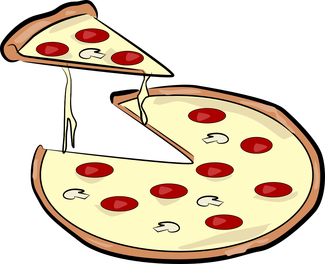 Pizza Clip Art Black And White | Clipart library - Free Clipart Images