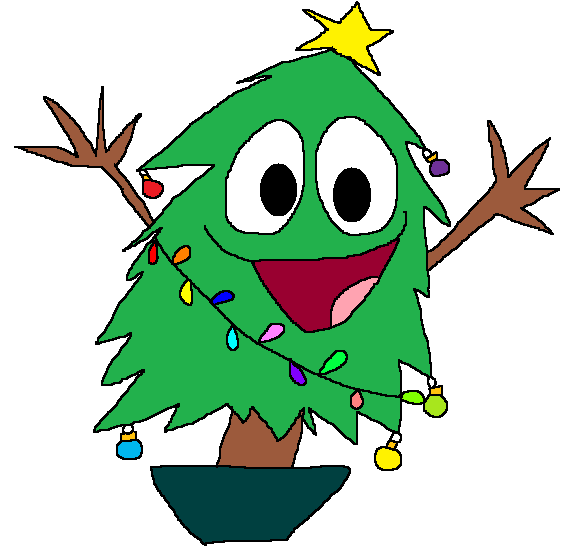 Free Christmas Tree Cartoon Images Download Free Clip Art Free Clip Art On Clipart Library