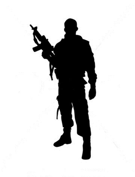 Soldier Clip Art Silhouette | Clipart library - Free Clipart Images