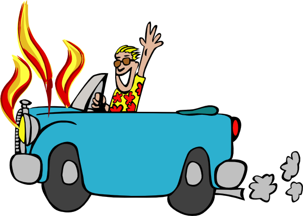 Auto Insurance Crash clip art - vector clip art online, royalty 