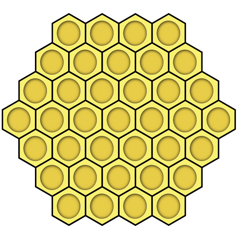 Clipart - honeycomb