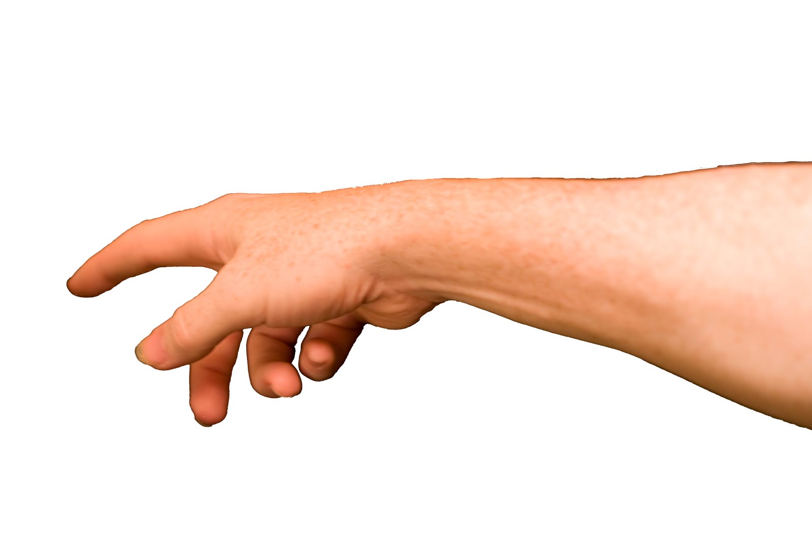 arm and finger pointing - Clip Art Library