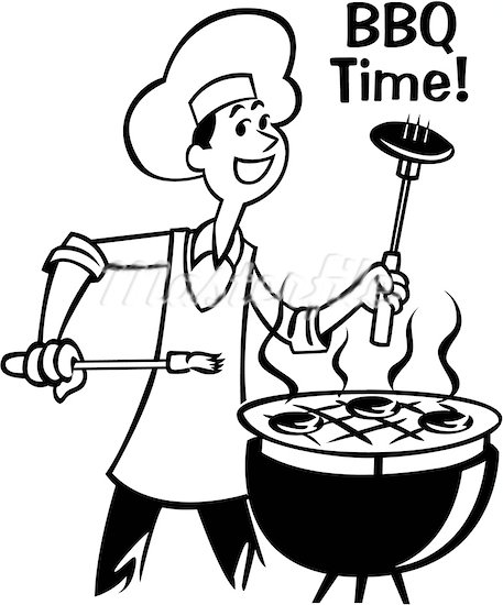 Bbq Grill Clipart Black And White | Clipart library - Free Clipart 