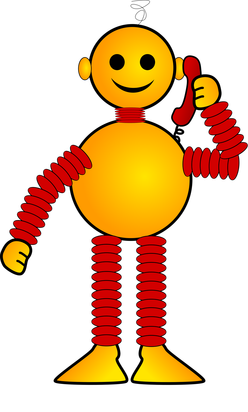 free animated robot clipart - photo #48