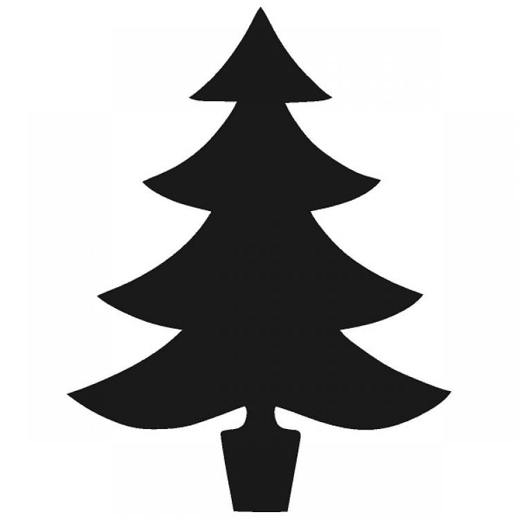 Free Christmas Tree Silhouette, Download Free Christmas Tree Silhouette