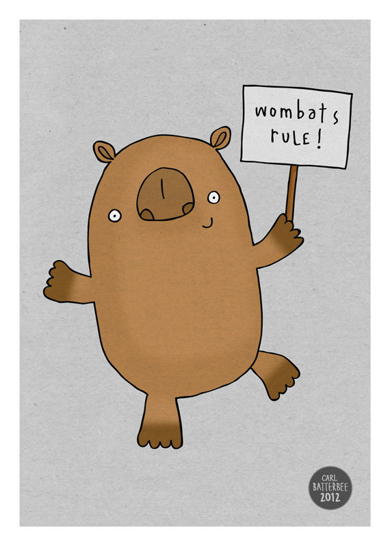 Free Wombat Cartoon, Download Free Wombat Cartoon png images, Free