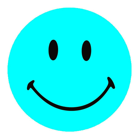 blue smiley face gif - Clip Art Library