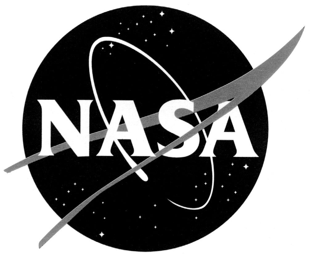 black and white nasa logo 1958