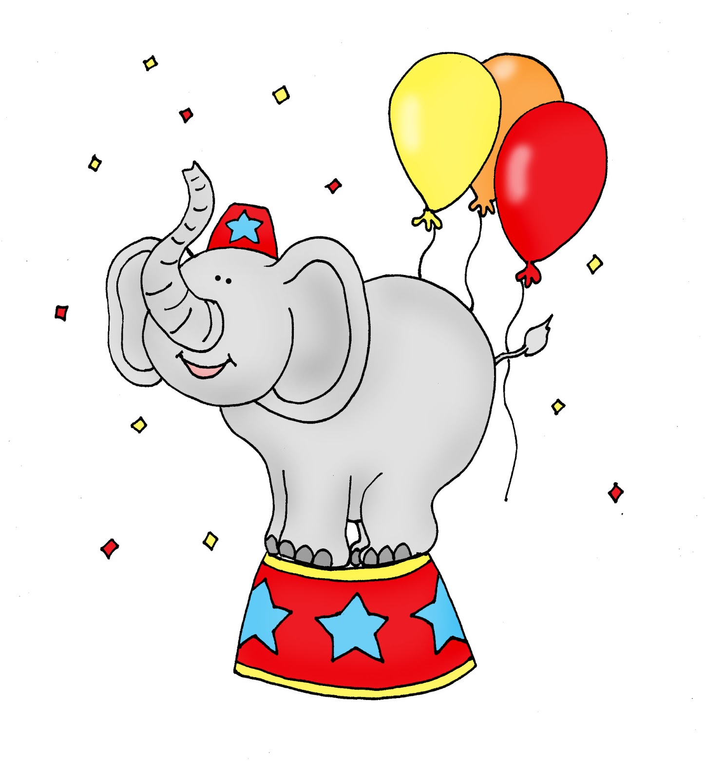 free clipart circus elephant - photo #16