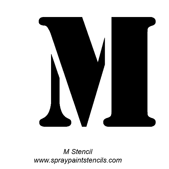 Free Letter M Outline Download Free Clip Art Free Clip Art On Clipart Library Full color handwriting paint brush lettering latin alphabet letters. clipart library