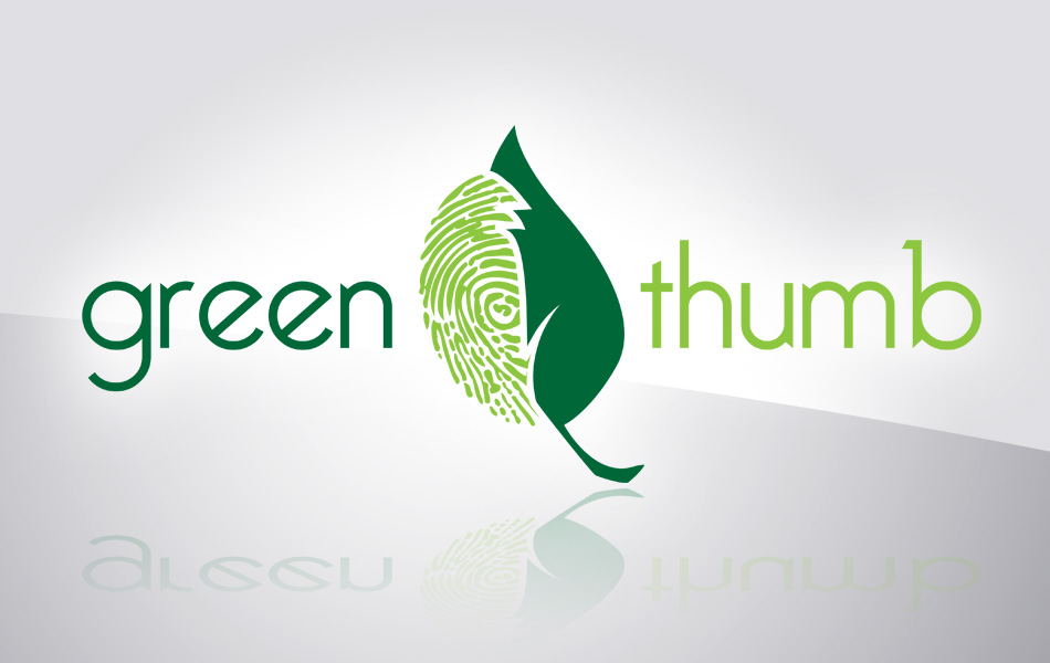 free clipart green thumb - photo #15