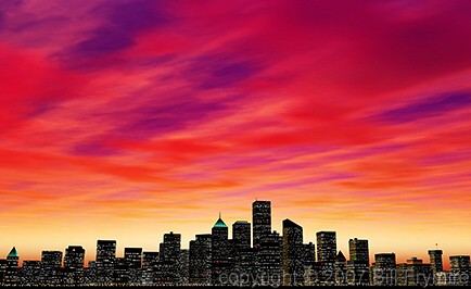 cityscape-skyline-silhouette- 