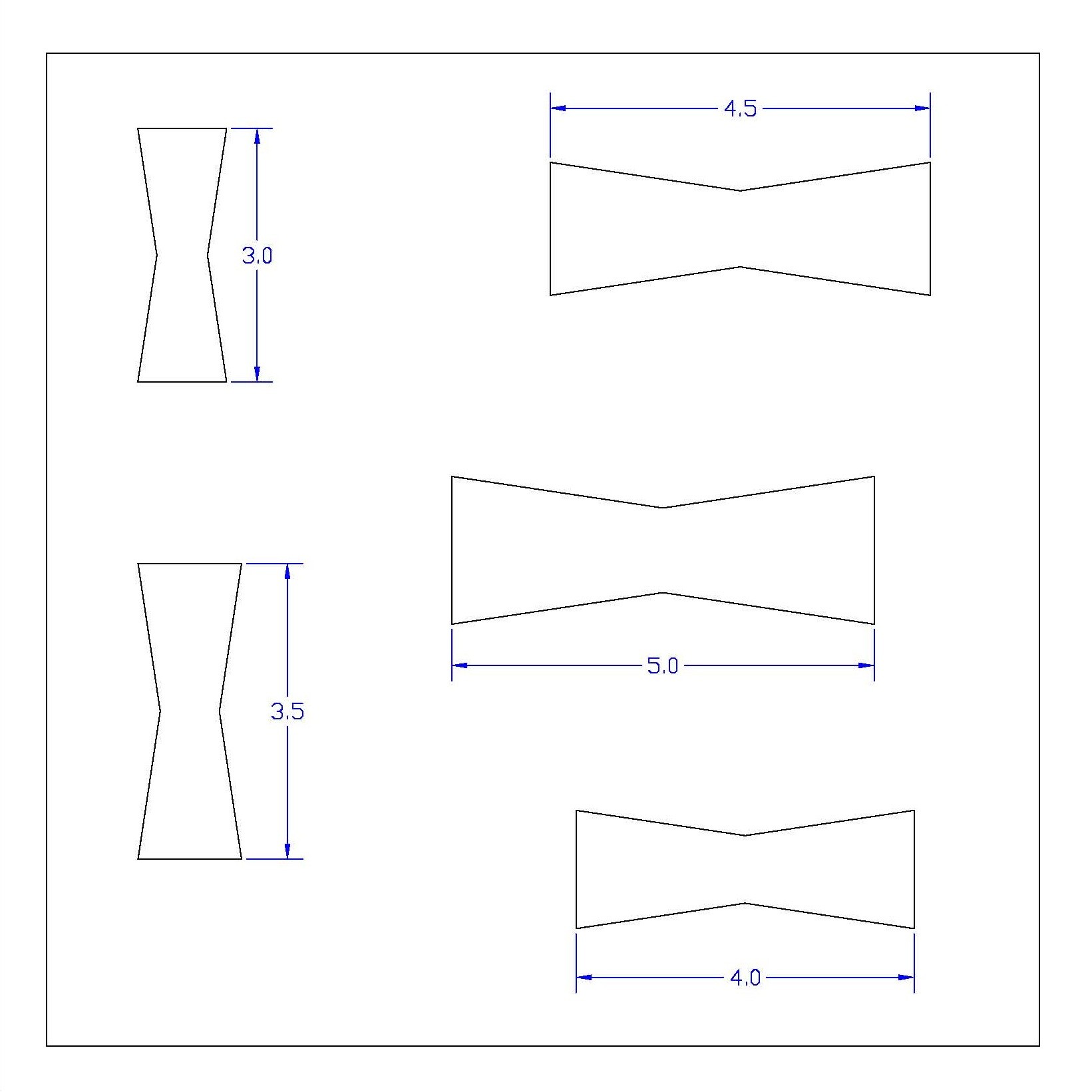  Wood Bow Tie Template Printable Printable Templates