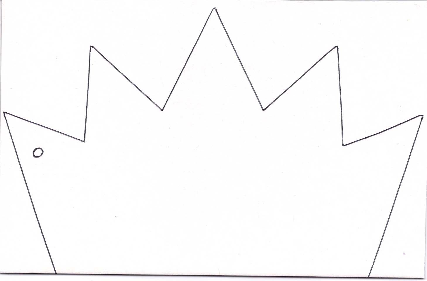 King Triton Crown Template from clipart-library.com