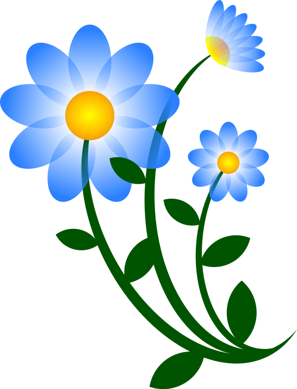 Free Blue Flower Clipart, Download Free Blue Flower Clipart png images